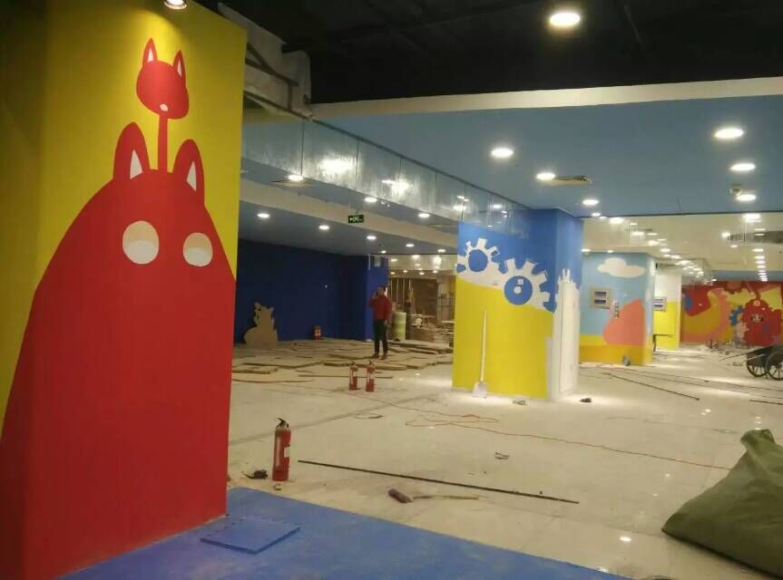 工裝—商場彩繪