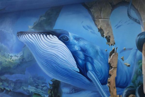 武漢周黑鴨3D展館 海洋通道