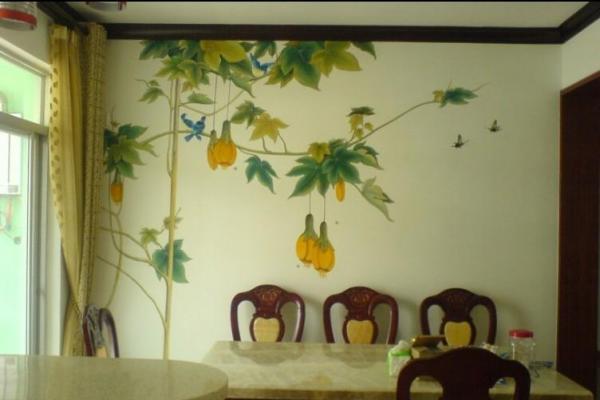 家裝—餐廳彩繪